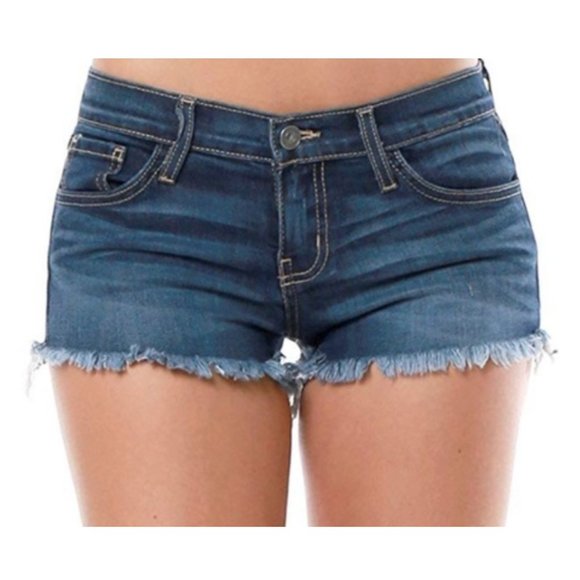 Flying Monkey Cutoff Jean Shorts - Picture 5 of 5